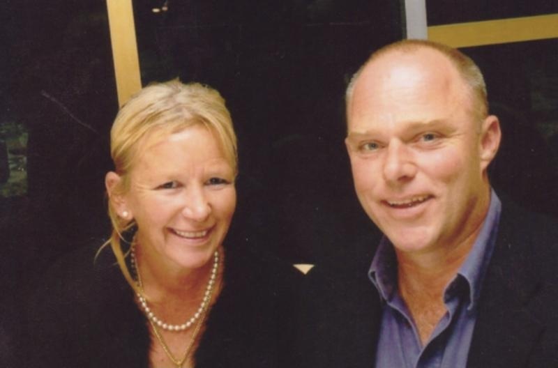 Simon and Victoria Frost, founders of Harcourt Apples and The Little Red Apple