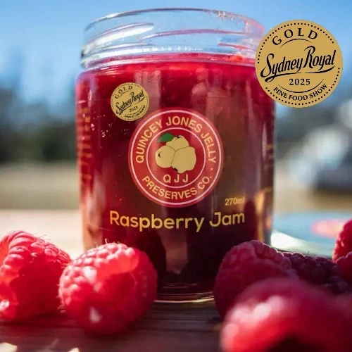 Raspberry Jam (270ml) – Gold Medal